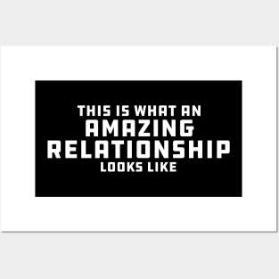 funny relationship Posters and Art